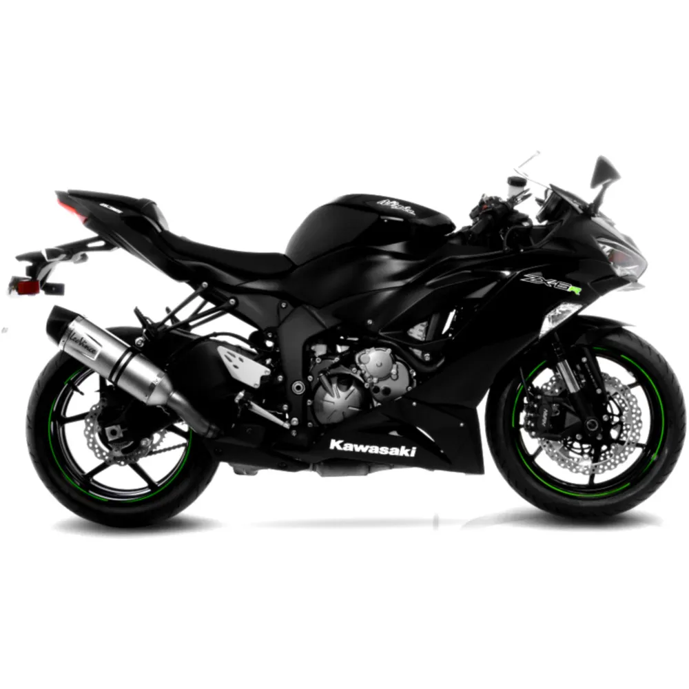 Silencer SBK stainless steel lv - one slip on evo for: Kawasaki