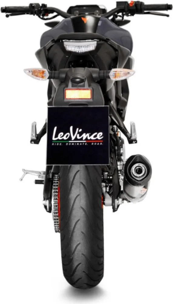 SILENCER LV-ONE STAINLESS STEEL COMPLETE 1/1 EVO for: BMW, KTM_2