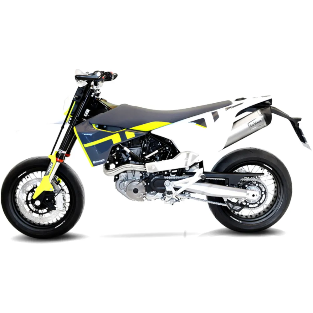 Silencer SBK stainless steel lv - one slip on evo for: Husqvarn