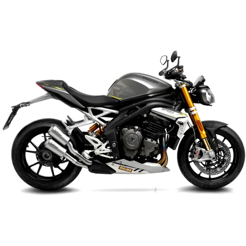 Silencer SBK stainless steel lv - 10 slip on for: Triumph Speed