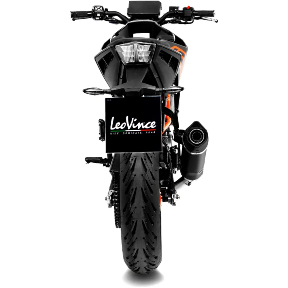 Silencer SBK lv - one slip on evo black for: KTM Duke_1