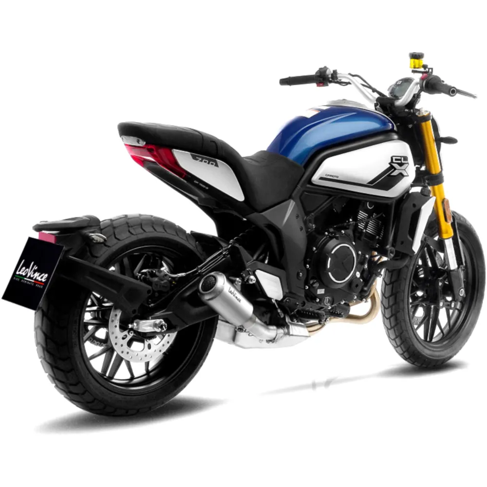 Schalldämpfer SBK Edelstahl LV - 10 Slip On passend für: CFMOTO