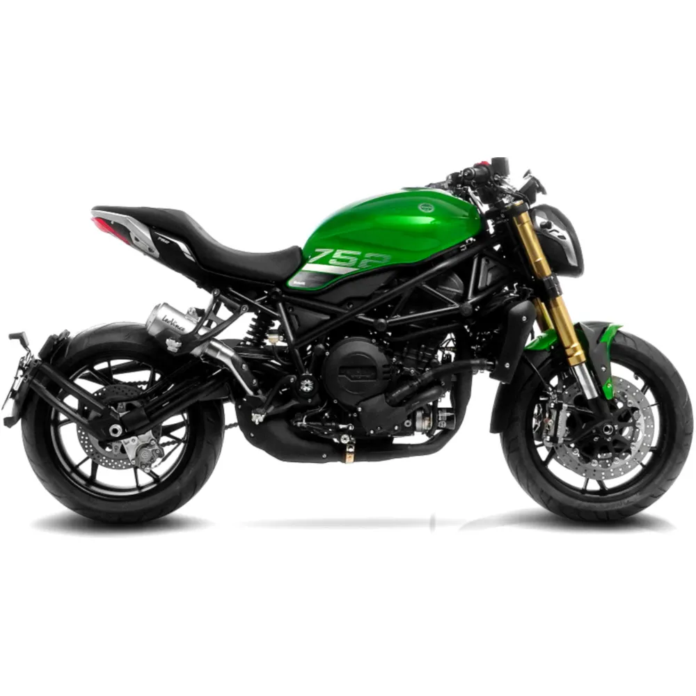 Schalldämpfer SBK Edelstahl LV - 10 Slip On passend für: Benell