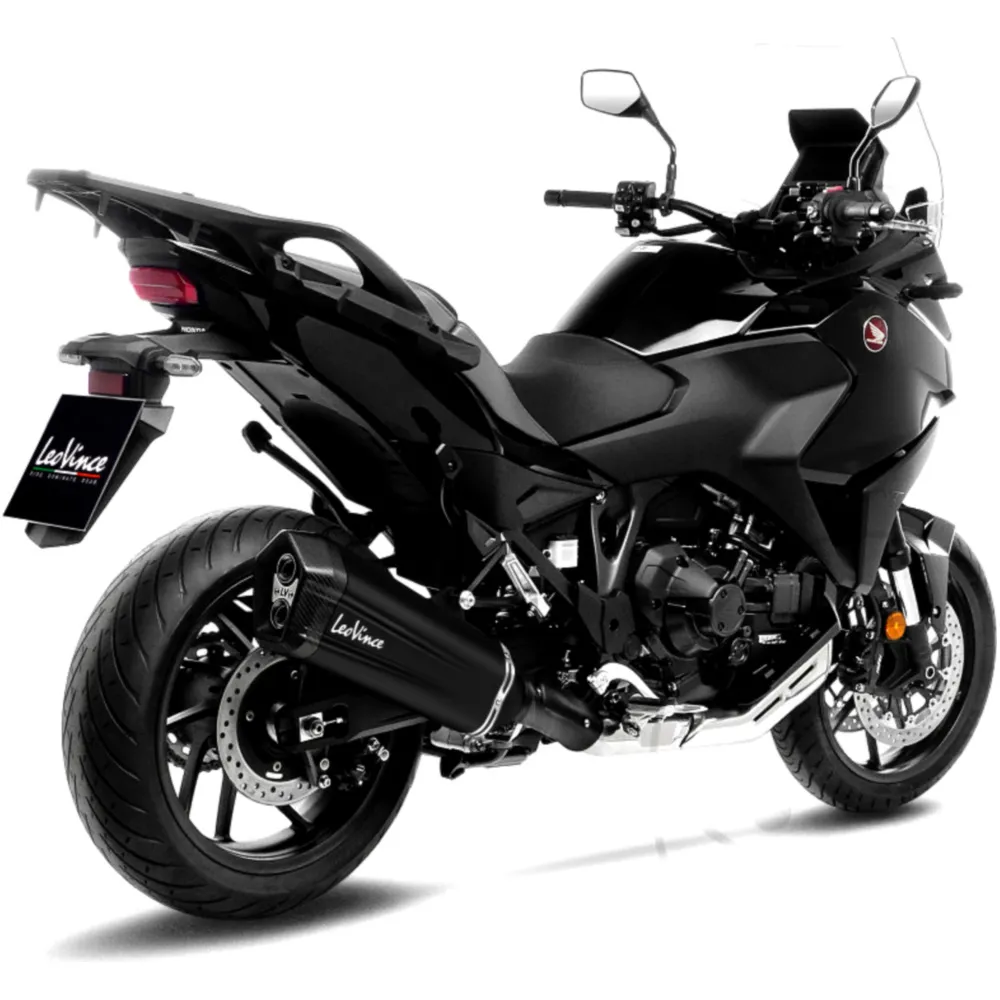 Silencer SBK stainless steel lv - 12 black slip on for: Honda N