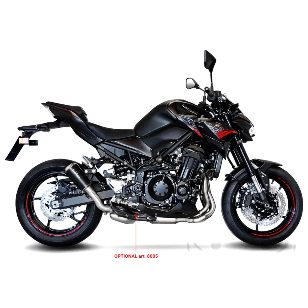 Silencer SBK stainless steel lv - 10 slip - on black edition fo