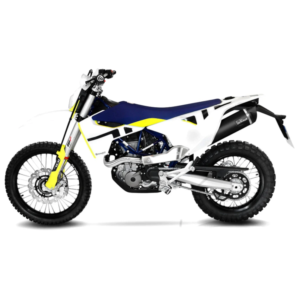 Silencer SBK nero slip - on for: Husqvarna Enduro, Supermoto 14074U