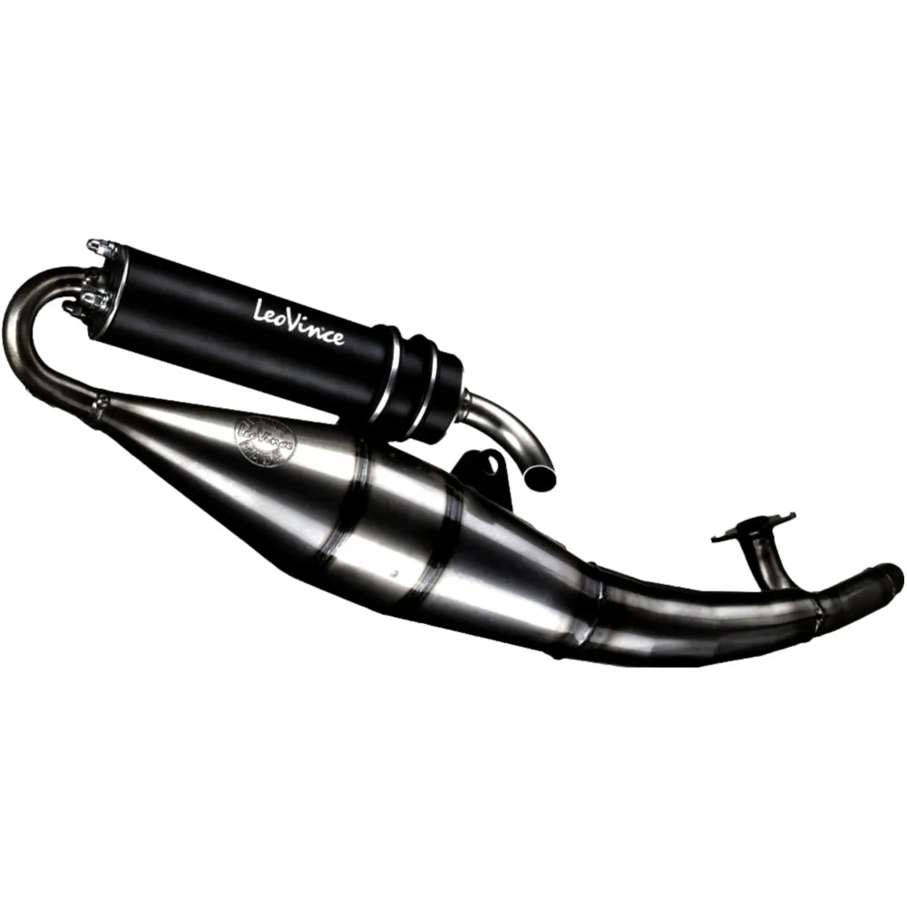Schalldämpfer Handmade TT Leovince black passend für: Yamaha YQ