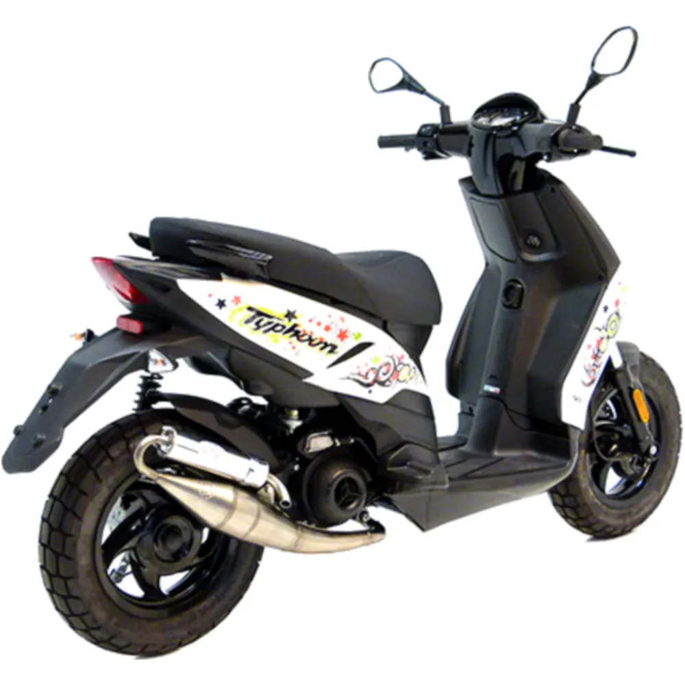 Handmade silencer tt LEO VINCE for: Piaggio Zip, TPH, Fly, Apri
