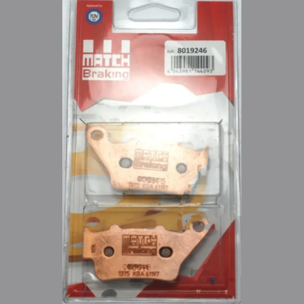 Brake pads sintered match braking 1137566_1