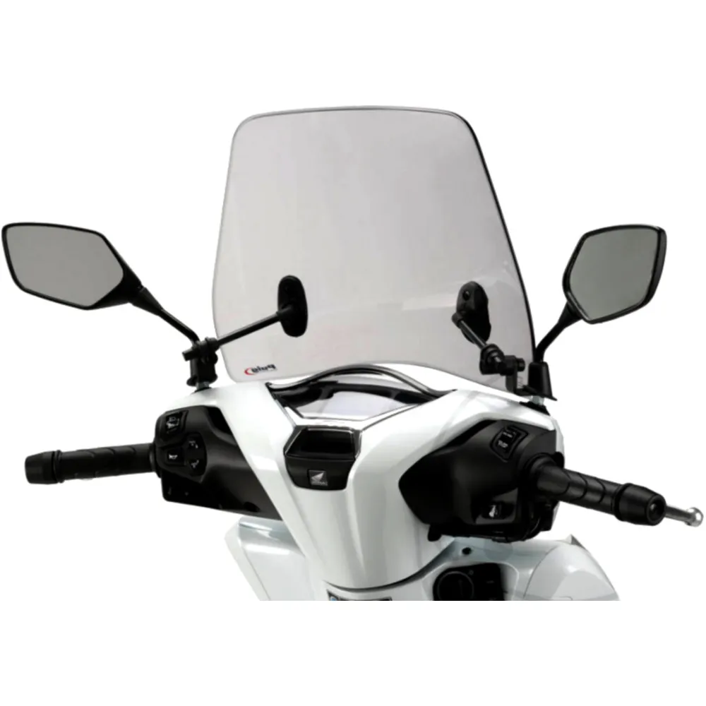 Windshield traffic PUIG smoke grey for: Honda SH_0