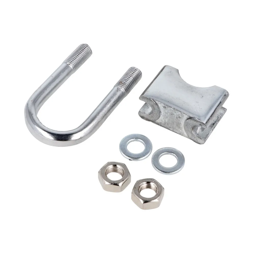 Handlebar bracket Polished for Kreidler Florett, Mustang Cross MG00077219