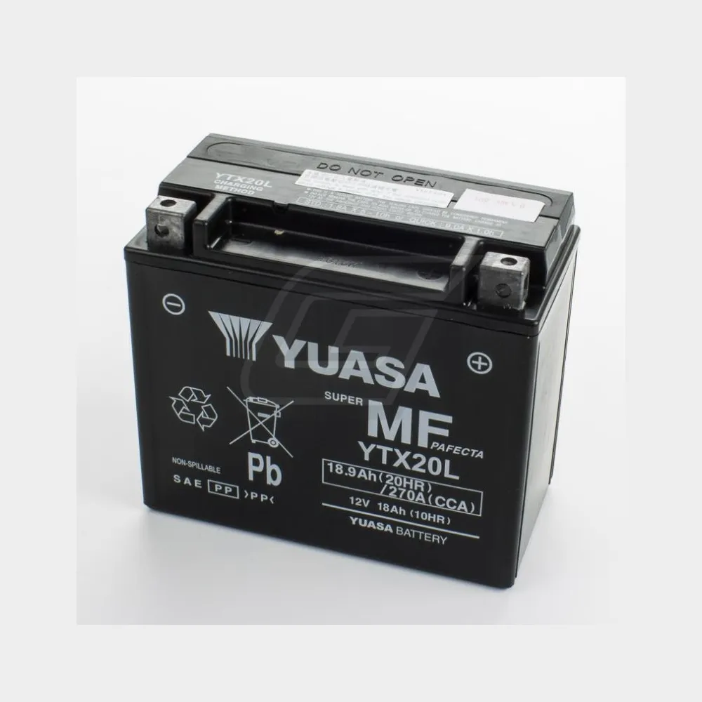YTX20L (compare YTX20L-BS) 12V/18AH DIN51891 SLA-battery 175x87x155mm