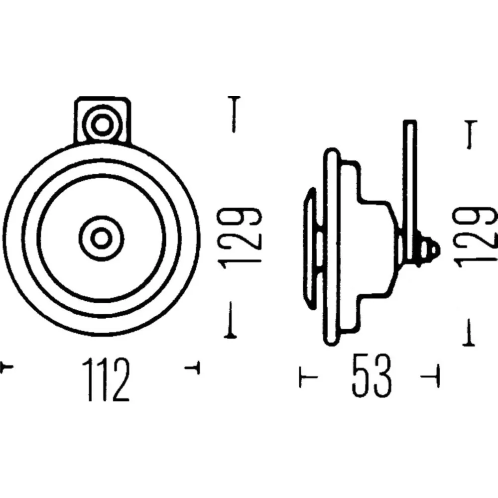 Horn 12V 3BA002768551_1