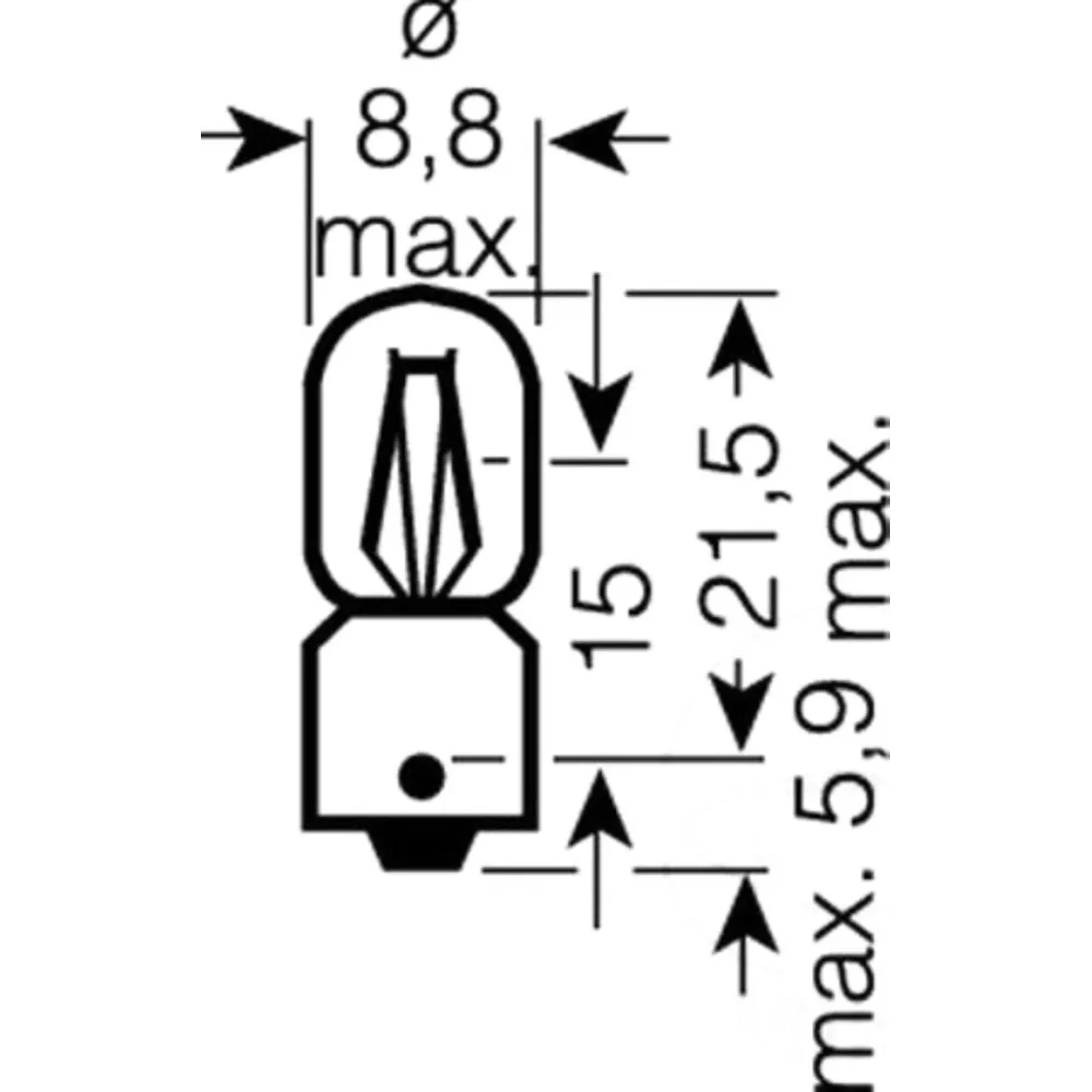 Bulb 24v4w ba9s_1