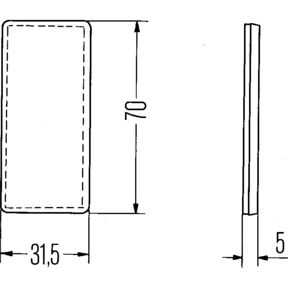Hella self adhesive reflector_1