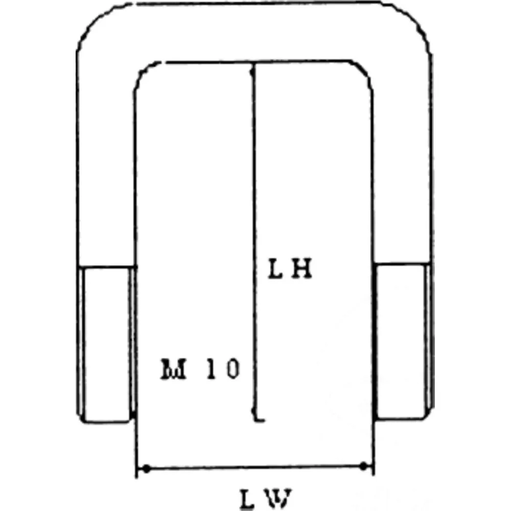 BügelScrew M10 galvanised 40813_1