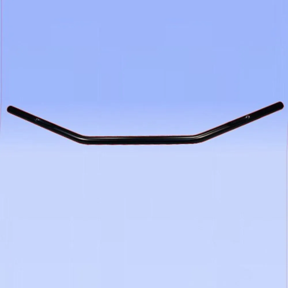 Lenker Stahl schwarz mit Kabelkerbe 1Zoll Fehling_1