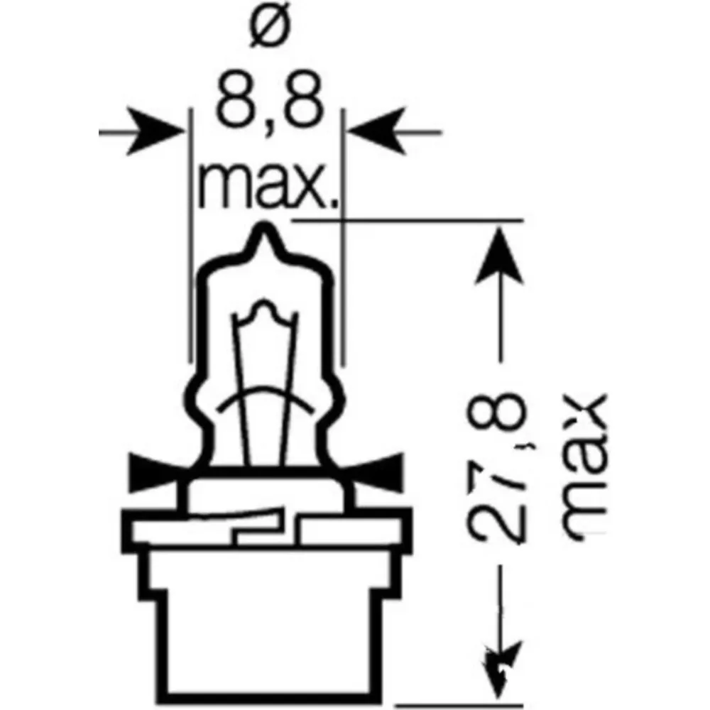 Bulb 12v3w b10d_1
