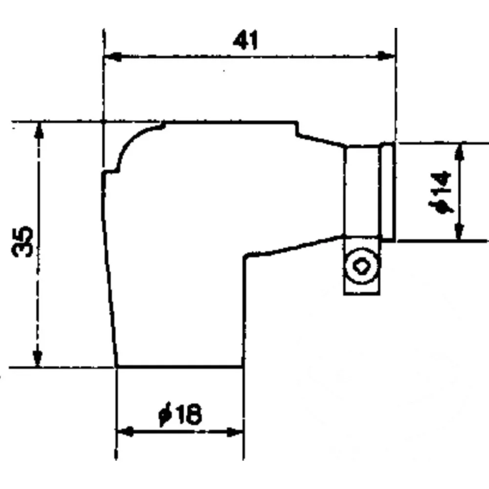 Zündkerzenstecker LBER blau NGK_1