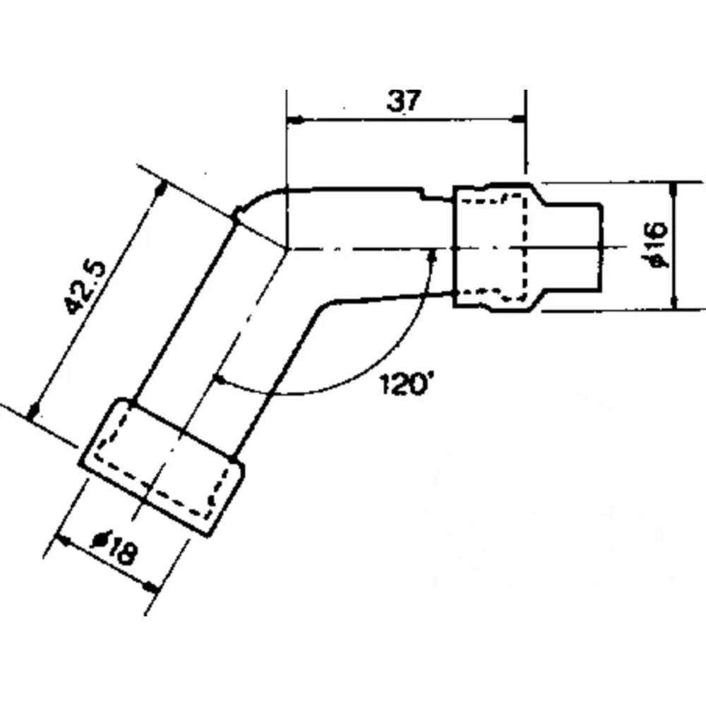 Zündkerzenstecker VB05F-R rot NGK_1