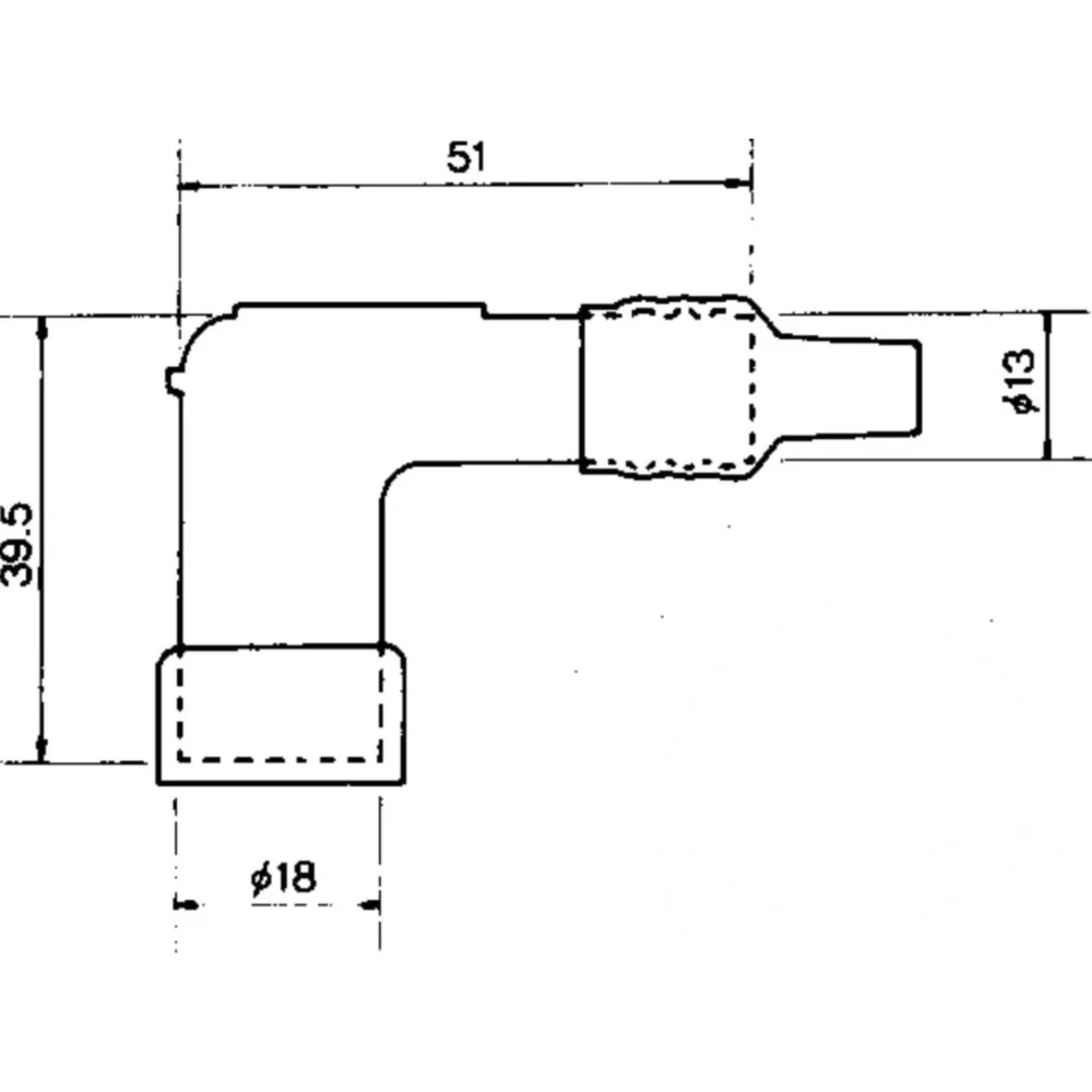 Spark plug cap ngk ld05f_1