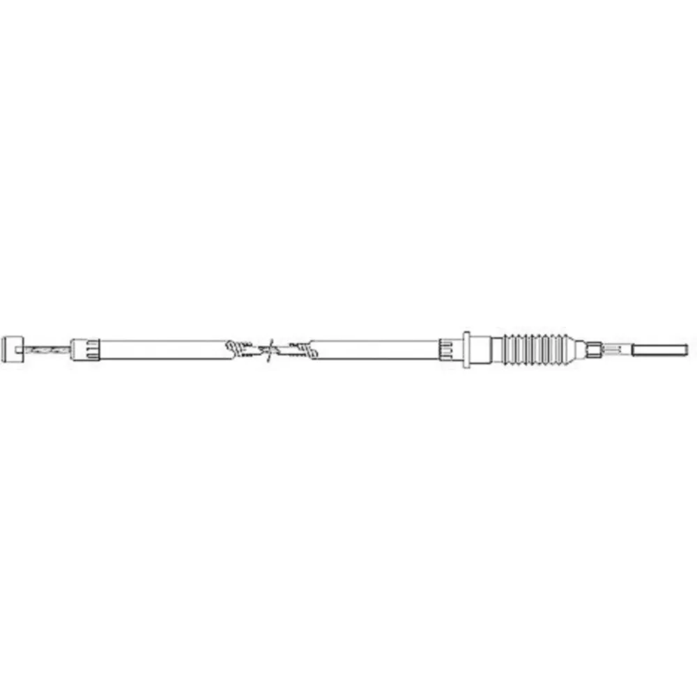Bremszug hinten Piaggio Originalersatzteil 6005615_1
