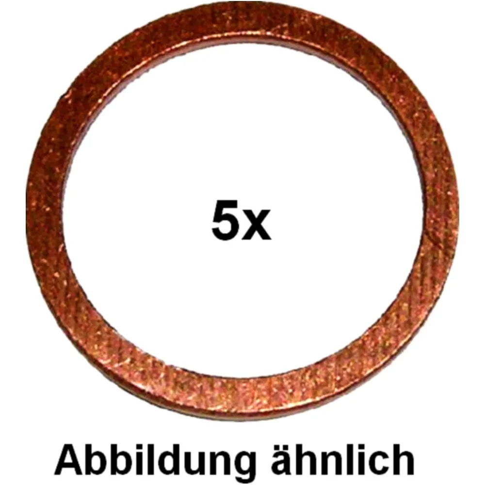Copper Sealing Washer 8X14X1 for Motorcycles_0