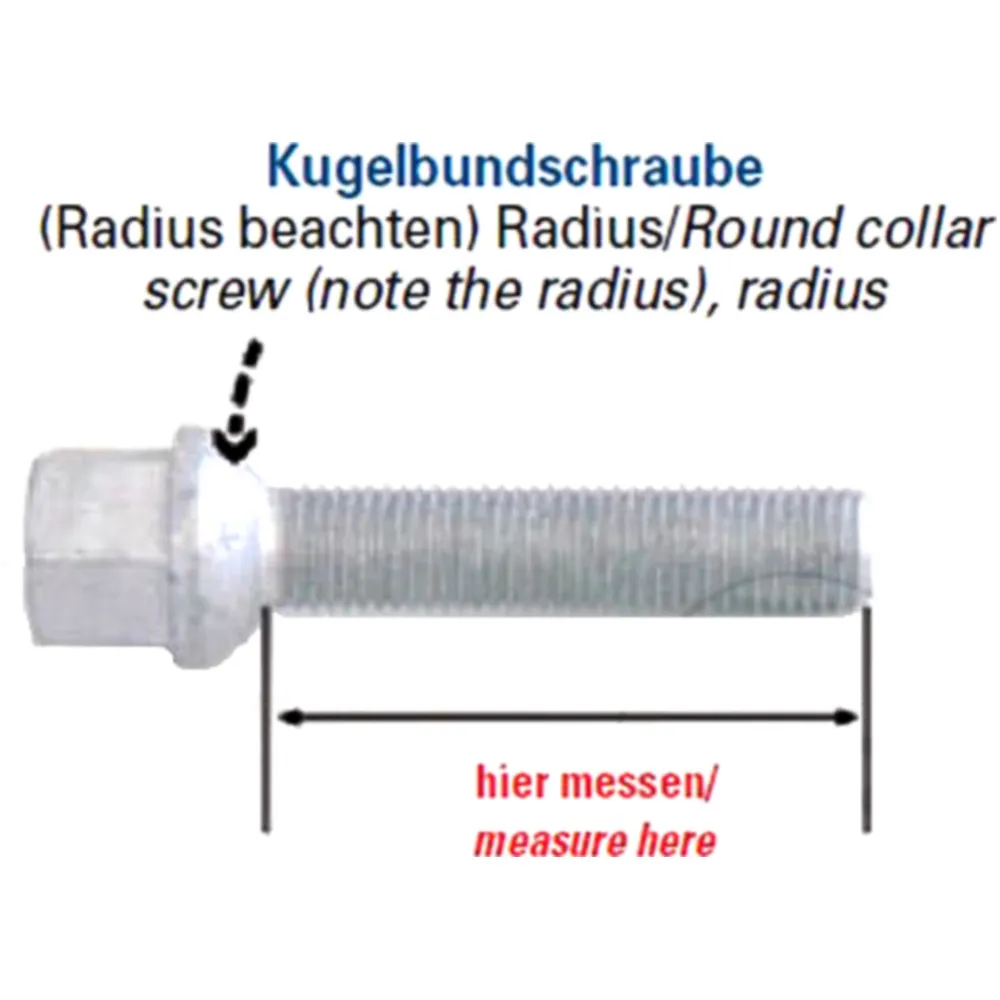 Radschraube M14x1.5x65 Kugelbund für: Mercedes-Benz, VW Bus T4_0