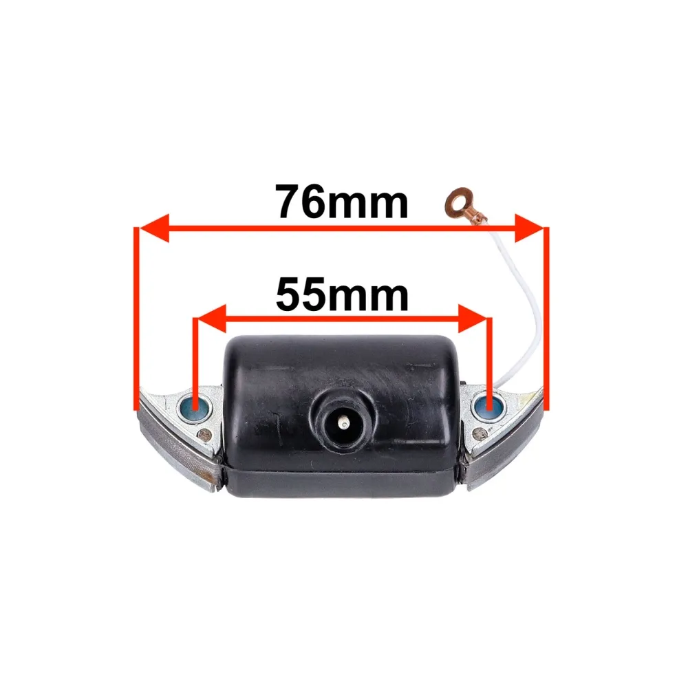 Zündanker / Zündspule 6V für 90mm Zündung für Puch, Zündapp, Sachs, Pony, Hercules IP49330