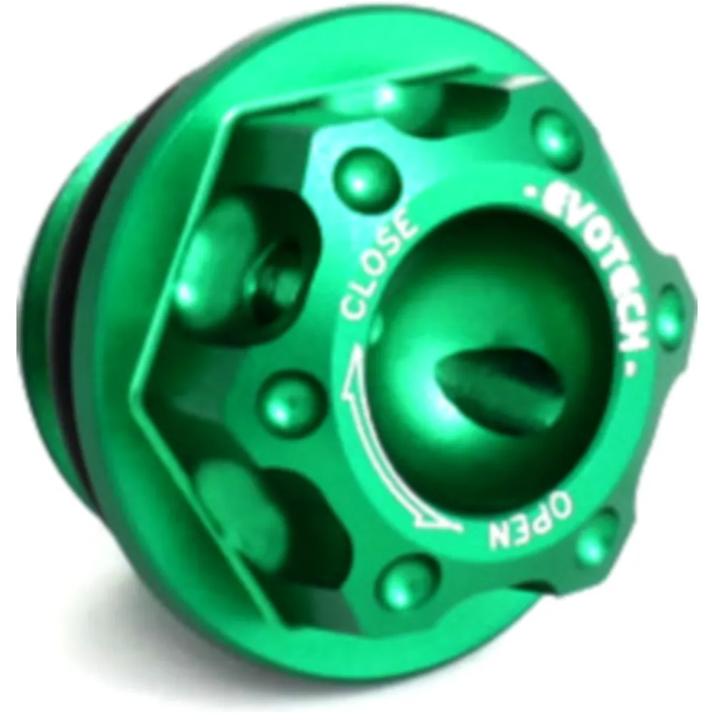 Öleinfüllschraube alu Evotech 20X2. 5 mm grün passend für: Hond