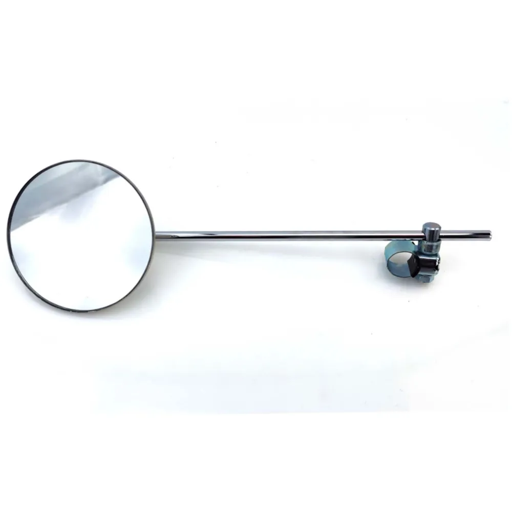 Mirror bumm stainless steel round with clamp for Zündapp, Kr_1