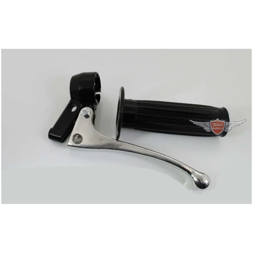 Armatur Aluminium Kupplungshebel 22mm Schwarz 105mm für Zünd_1