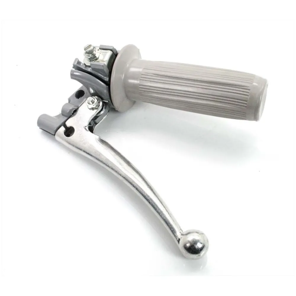 Gasgriff Armatur Grau Aluminium 22mm 105mm 28mm für Zündapp,_1