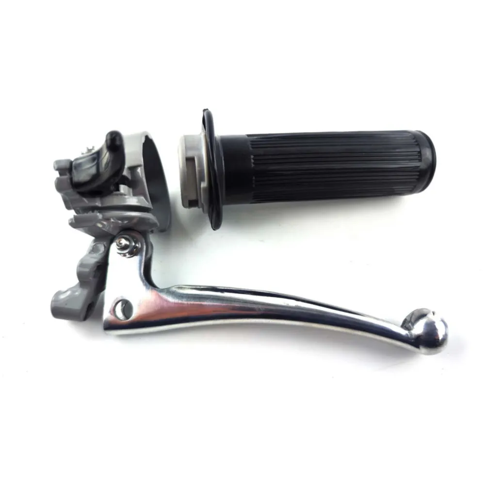 Gasgriff Armatur Aluminium 22mm Schwarz 105mm für Zündapp, K_1