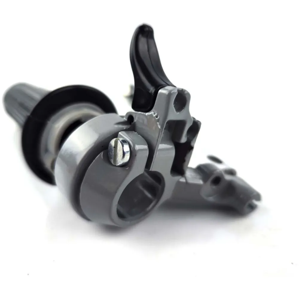 Gasgriff Armatur Aluminium 22mm Schwarz 105mm für Zündapp, K_2