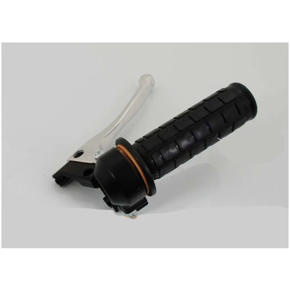 Gasgriff Armatur Schwarz Aluminium 22mm 105mm 26mm für Zünda_1