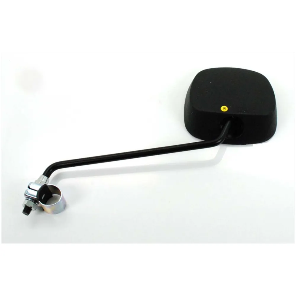 Mirror bumm Black 110x105mm 22mm clamp 200mm rod for Zündapp_1