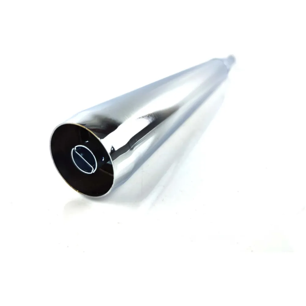 Auspuff Chrom 26mm 690mm für Zündapp CS Typ 448, ZD 25, 50, _1