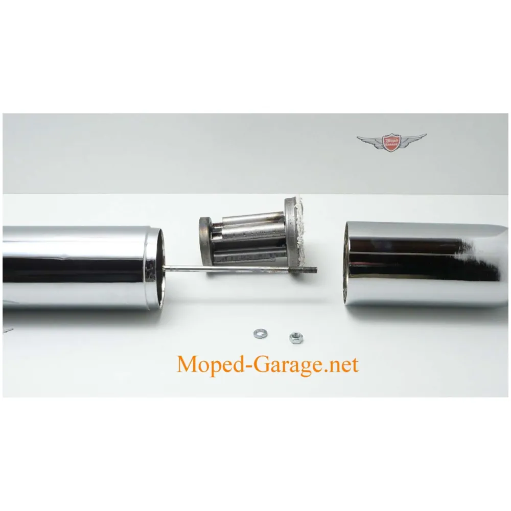Auspuff Jamarcol Knick 28mm Anschluss 70mm Durchmesser 695mm_2