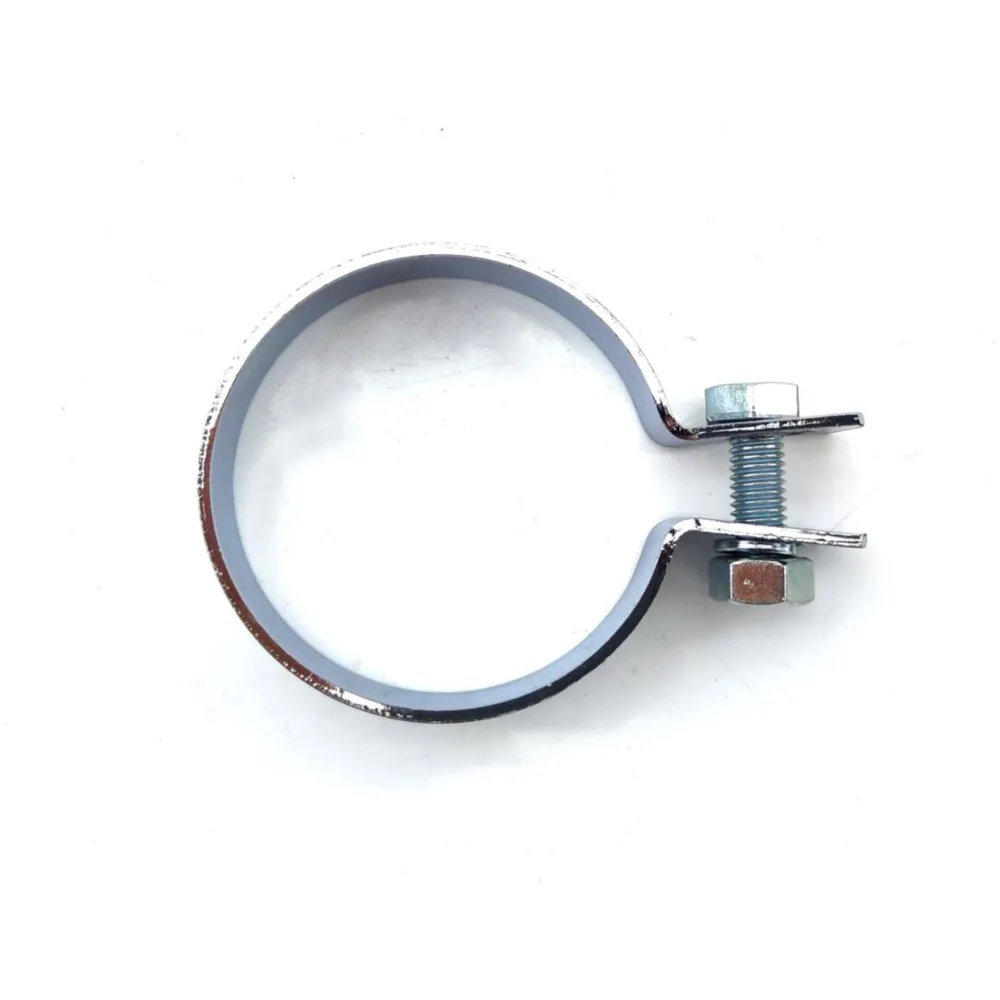 Auspuffschelle Chrom 60mm 18mm für Zündapp, Kreidler, Hercul_1