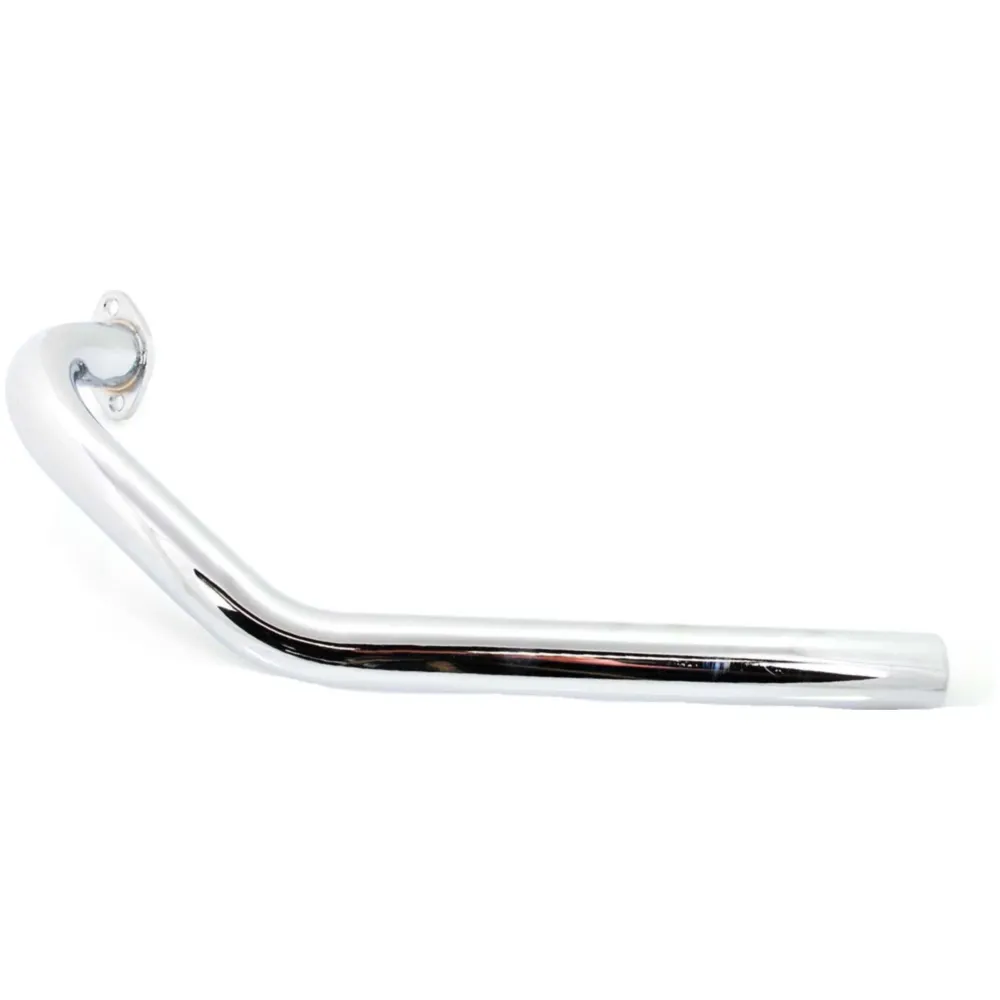 Auspuffkrümmer Stahl 28mm 42mm Lochabstand für Puch, MS 50, _1