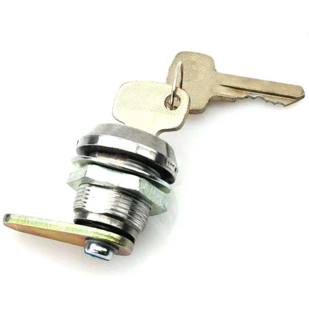 Seitendeckel Schloss Silber mit Schlüsseln für Simson S50, S_1