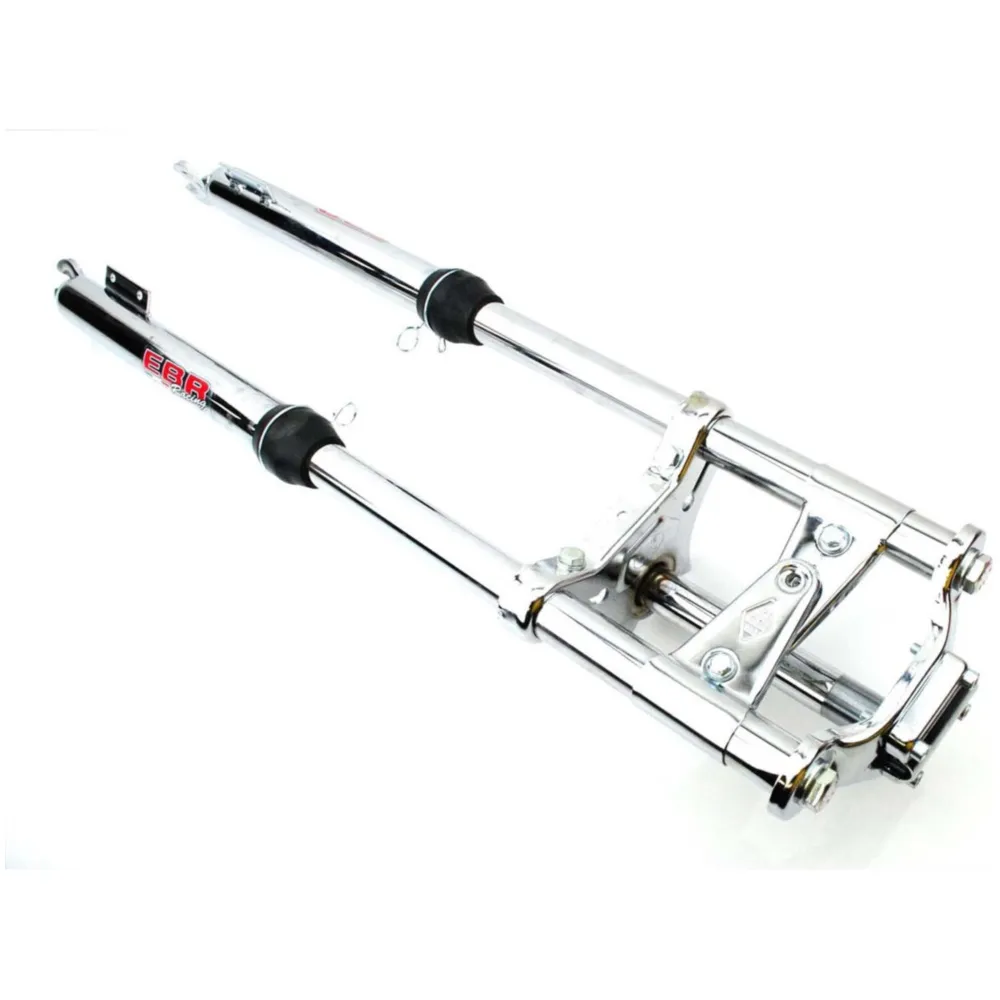 Telegabel Chrom 650mm 28mm 35mm 26mm 180mm für Puch Maxi S, _1