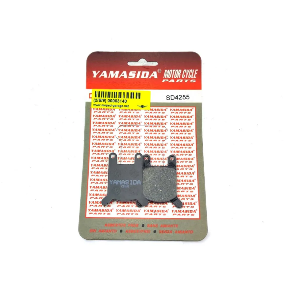 Brake pad set 2 pieces for Zündapp KS 80, 80 Touring, Kreidl_1