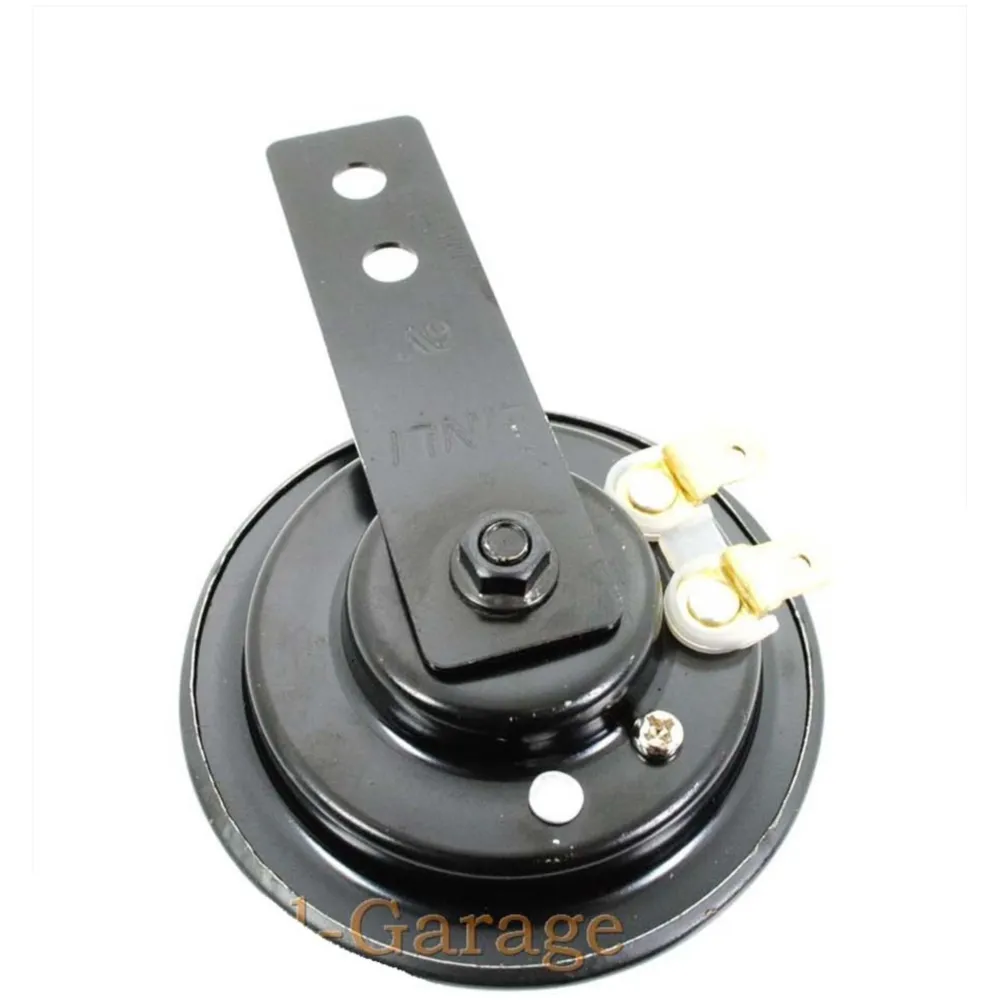 Horn 6V 9W 70mm black for Kreidler Florett, Zündapp, Hercule_1