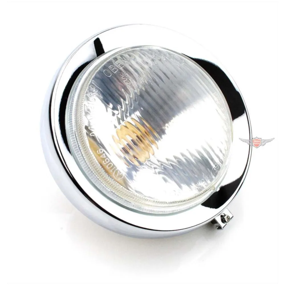 Headlight 130mm chrome for Zündapp KS 50 GTS C MG00005117_1