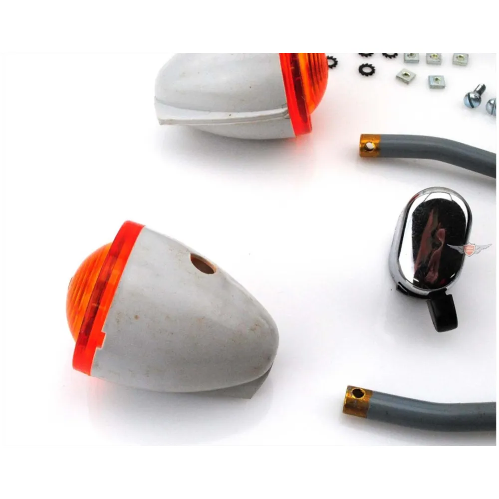Turn signal conversion kit 6 Volt 2 x 18 Watt 55mm diameter _1