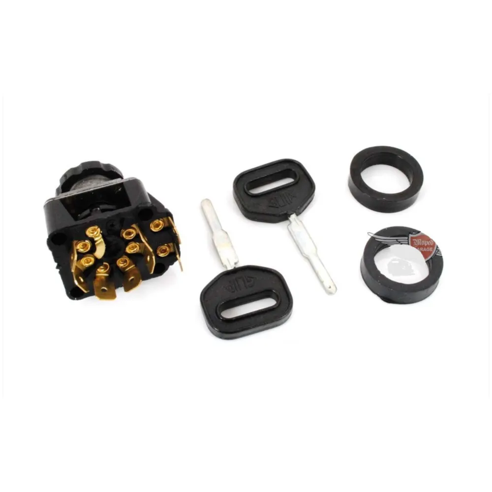 Zündschloss 20mm mit 2 Schlüsseln und Zubehör für Zündapp, K_2