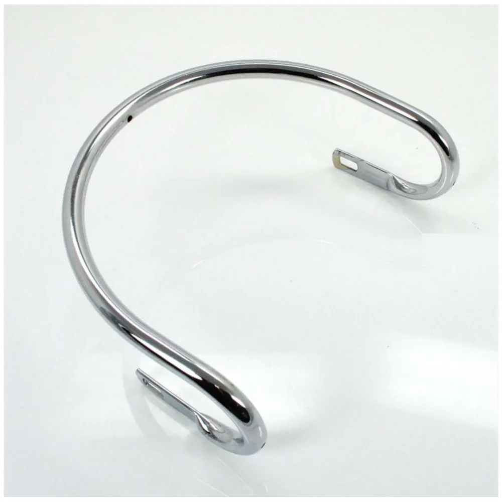 Chrome headlight guard 190mm for Hercules K MK Ultra 50 80 1_1