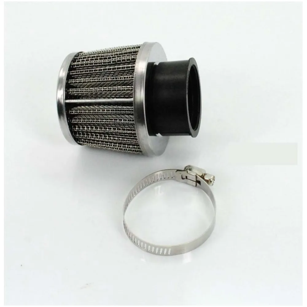 Air filter for Bing silver 60mm 67mm for Puch Maxi, Zündapp _1